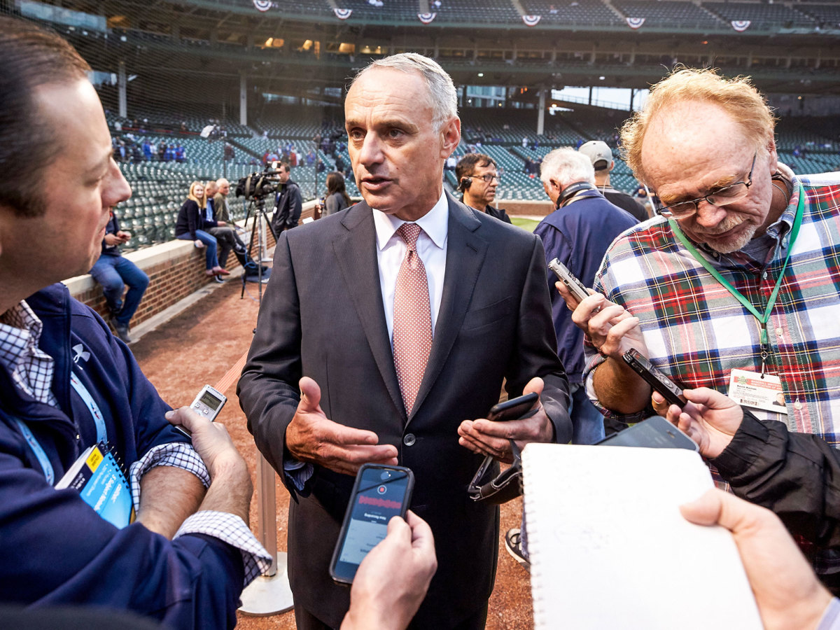 MLB commissioner Rob Manfred
